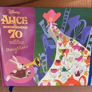Disney Alice in wonderland MaryBlair art book